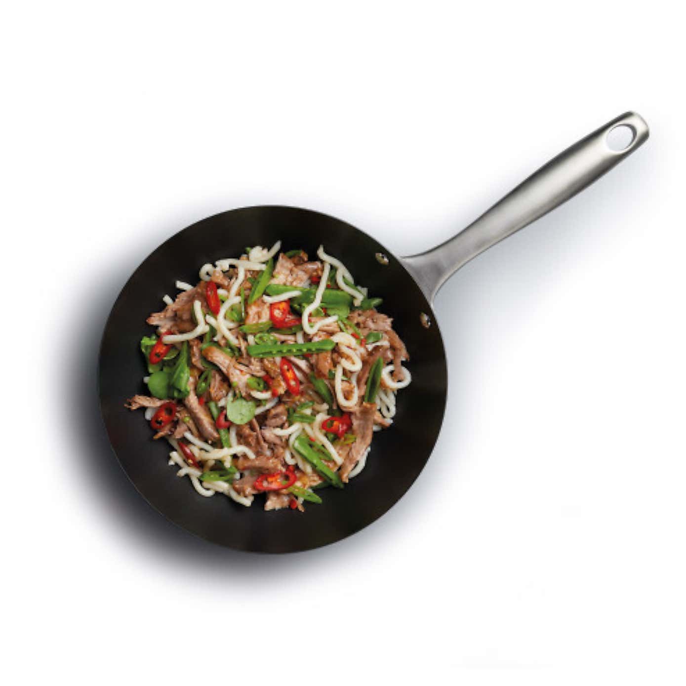 MasterClass Induction-Ready Wok, 24.5cm