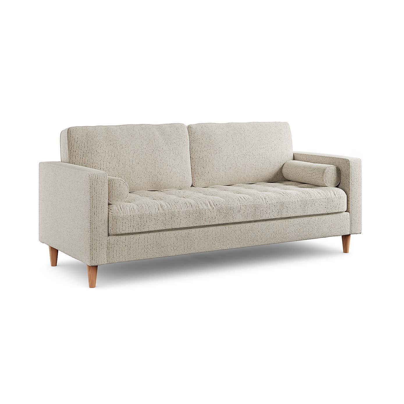 Zoe Boucle Fleck 3 Seater Sofa