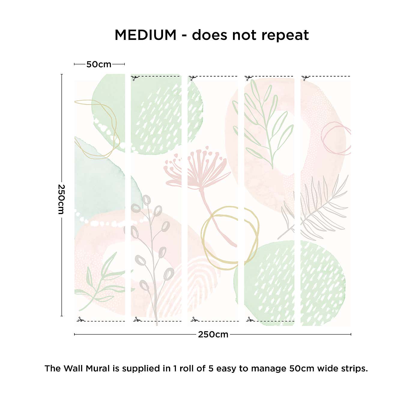 Abstract Pattern Mural