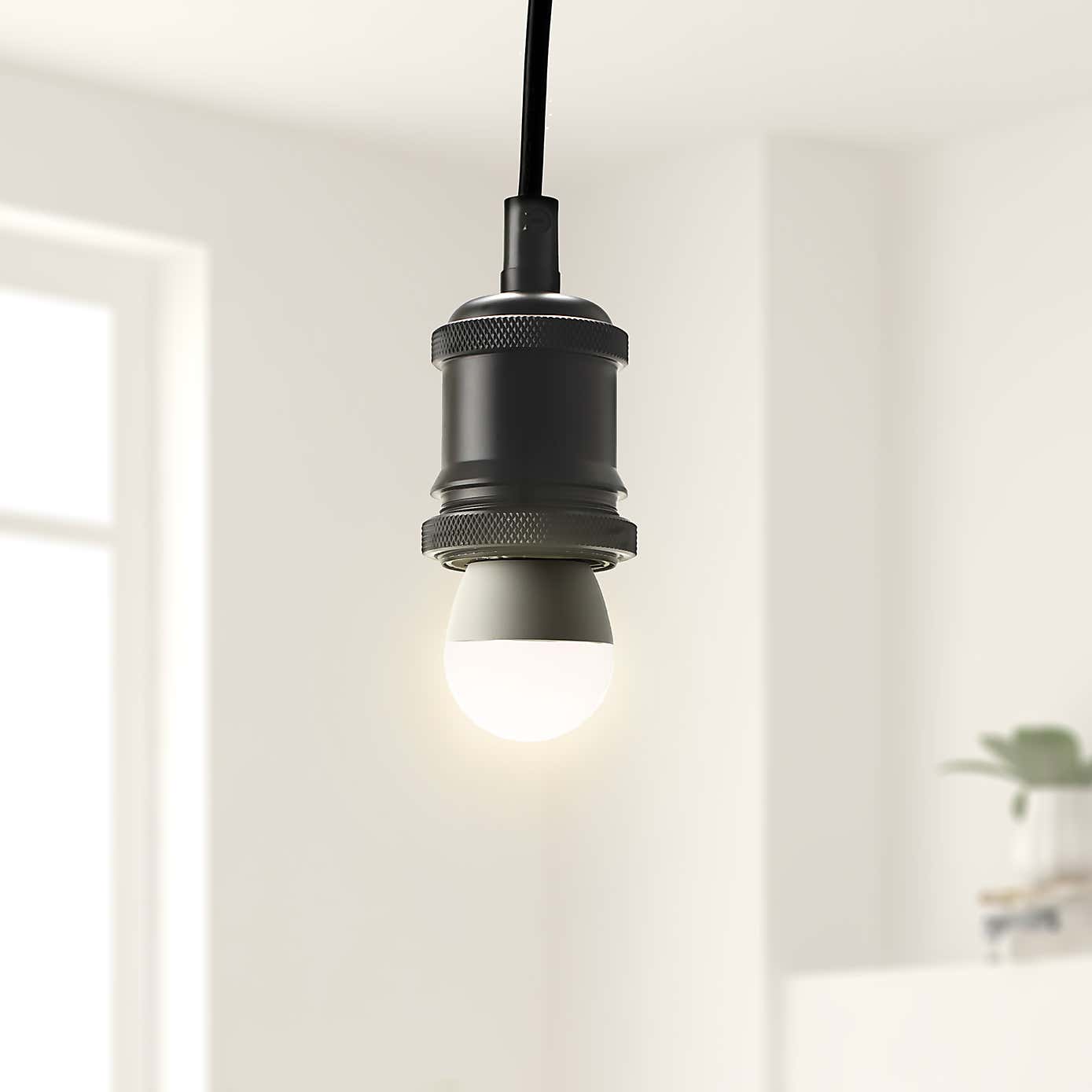 Status 5.5W Dimable Pearl BC Mini Globe 2 Pack