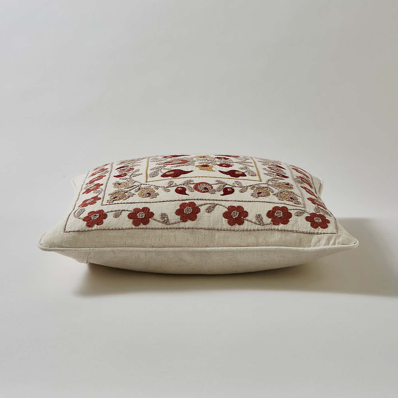 Churchgate Morcott Embroidered Square Cushion