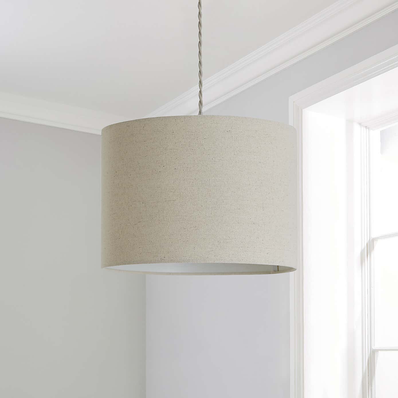 Luna Drum Lamp Shade