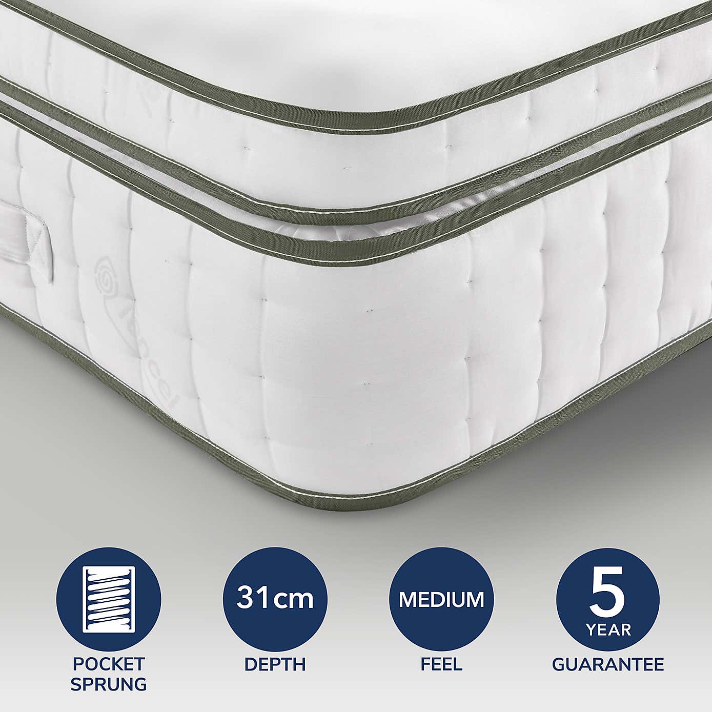 Silentnight Plant Naturals 1800 Pocket Mattress