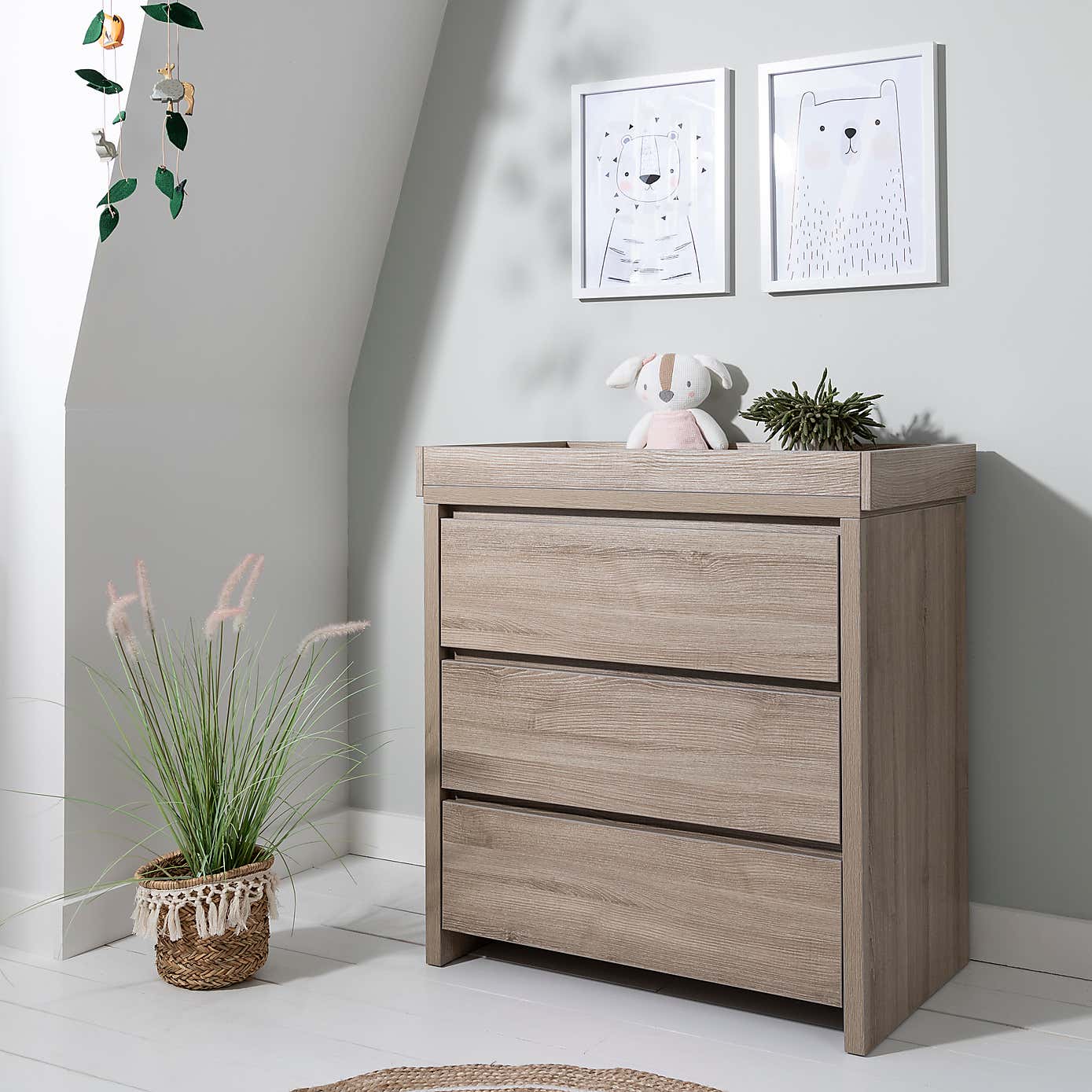Tutti Bambini Modena 3 Drawer Changing Unit
