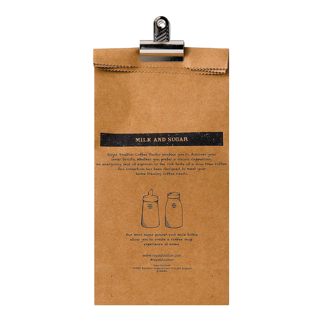 Royal Doulton Coffee Studio Sugar & Milk Set