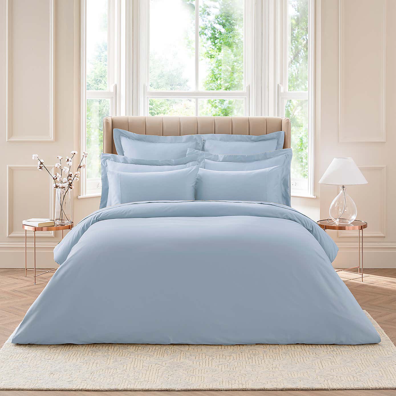 Dorma Smooth & Soft 300 Thread Count Cotton Sateen Duvet Cover