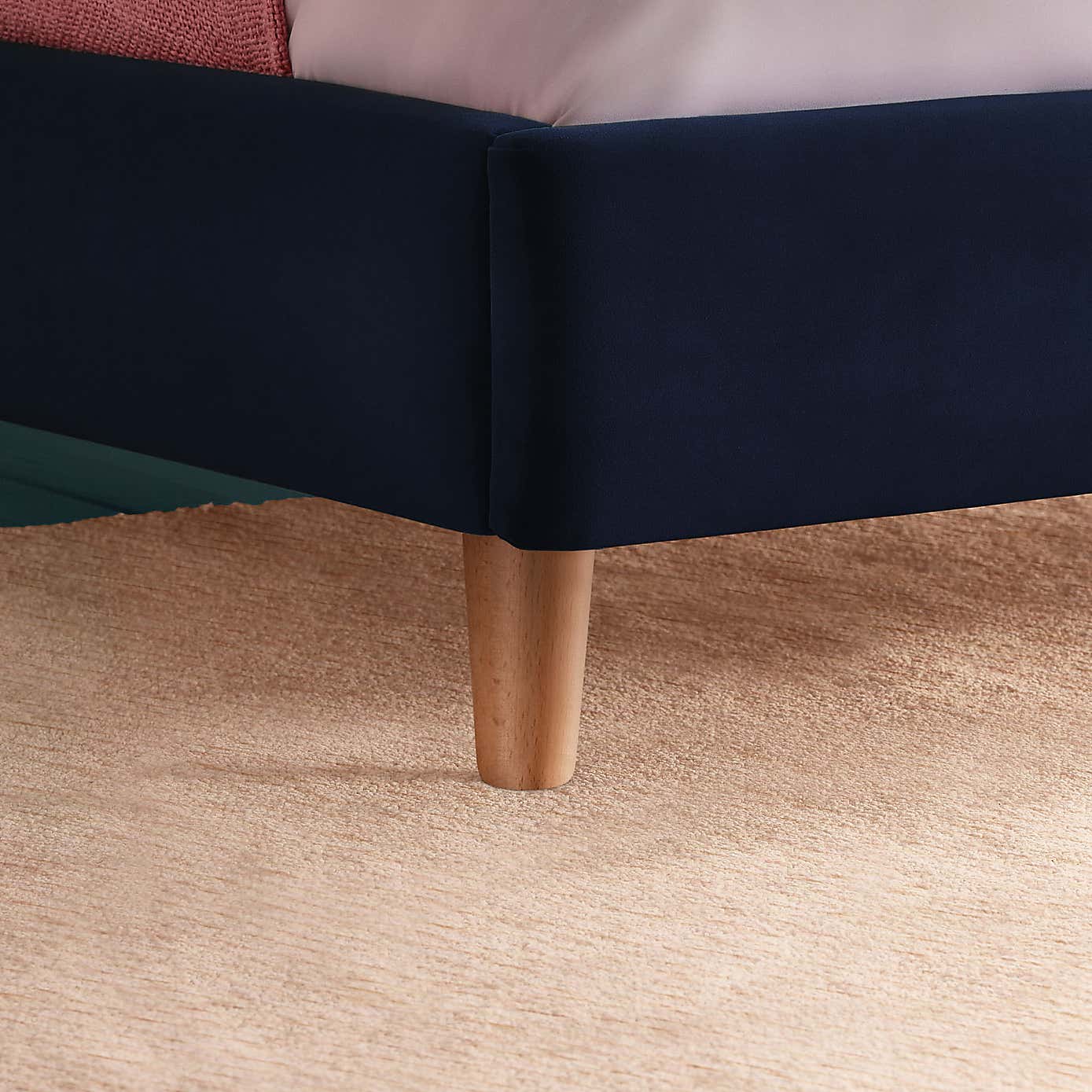 Silentnight Octavia Bed Frame, Velvet