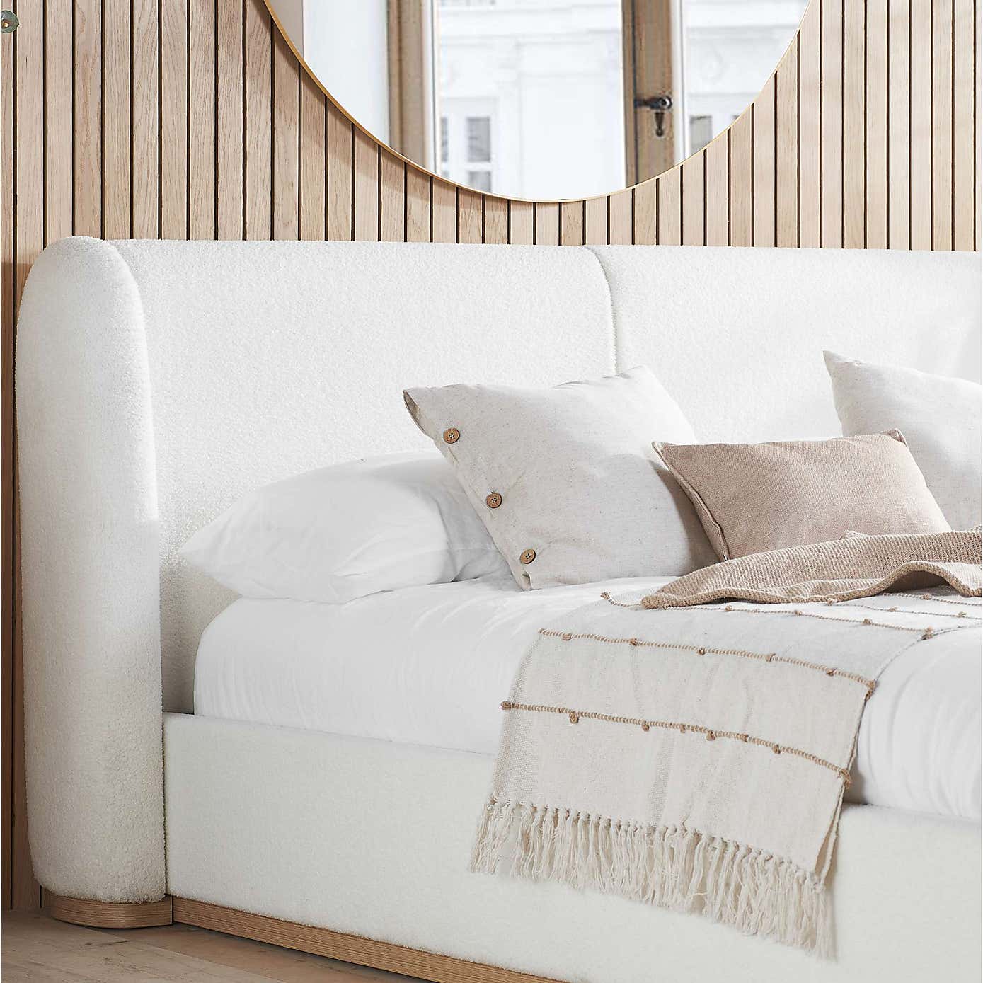 Birlea Eden Bed Frame, Boucle