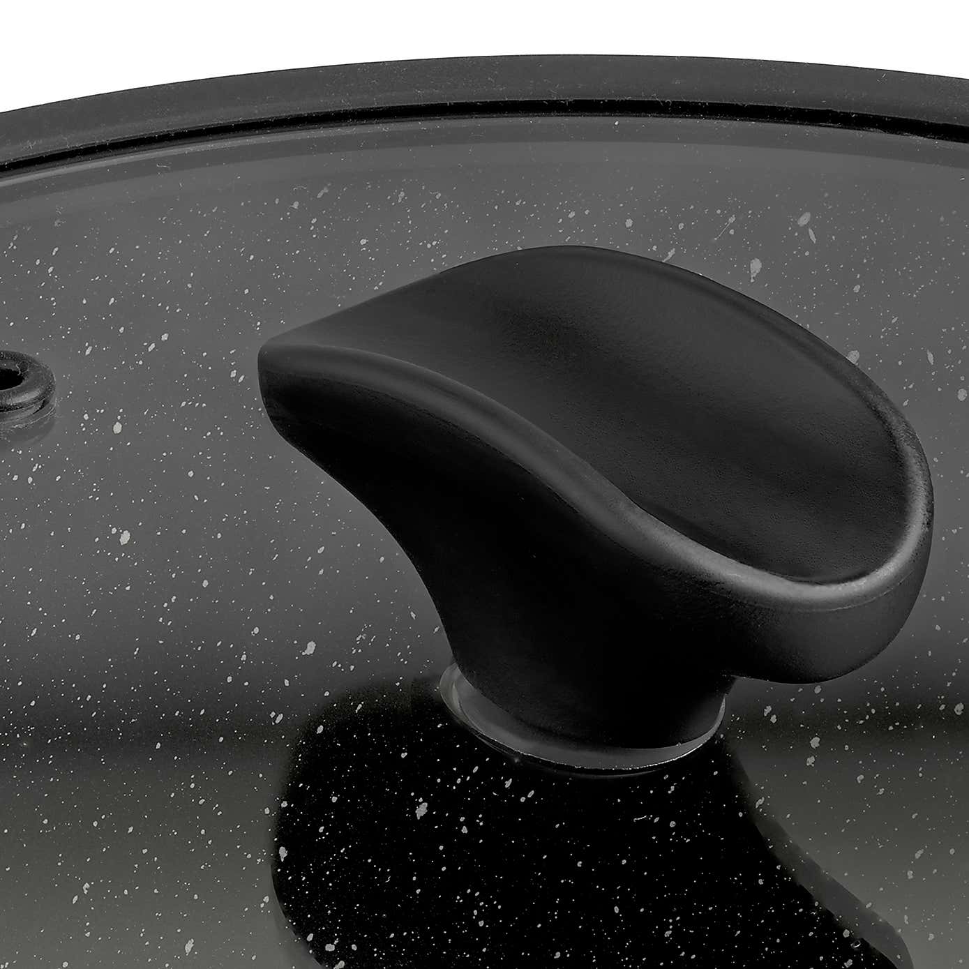 Dunelm Non-Stick Recycled Aluminium Saucepan, 16cm