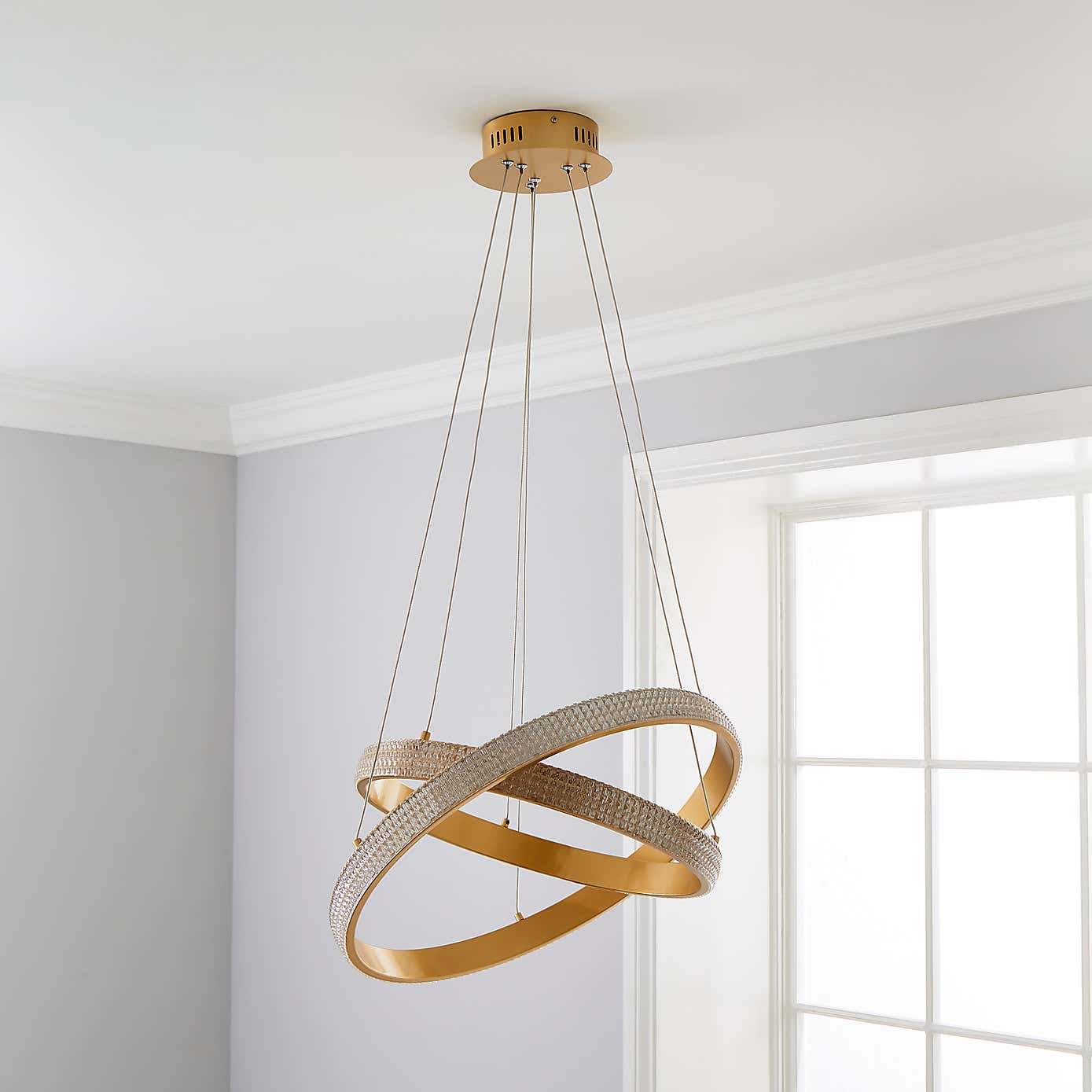 Hotel Harrogate 2 Light Ceiling Light