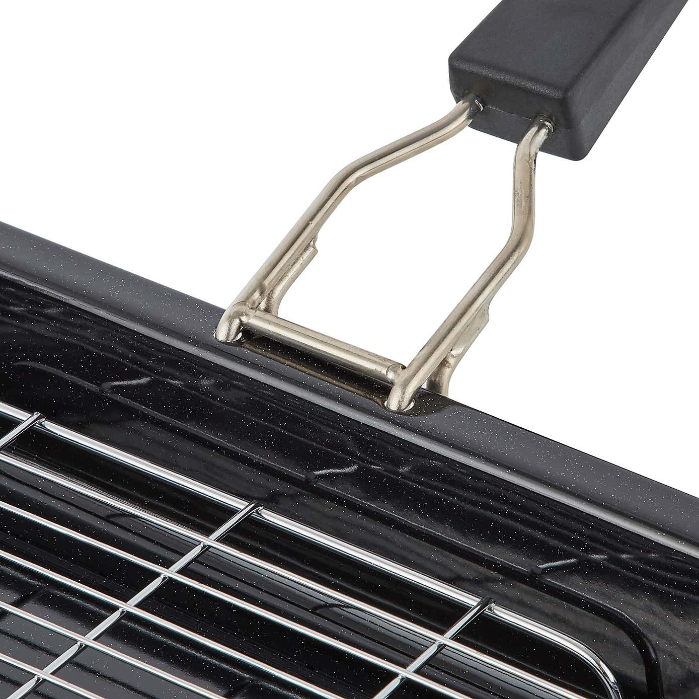 Non-Stick Steel Grill Pan with Detachable Handle