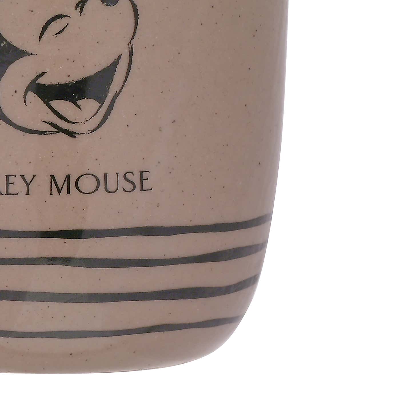 Artificial Plant in Disney Mickey Mouse Brown Ceramic Plant Pot