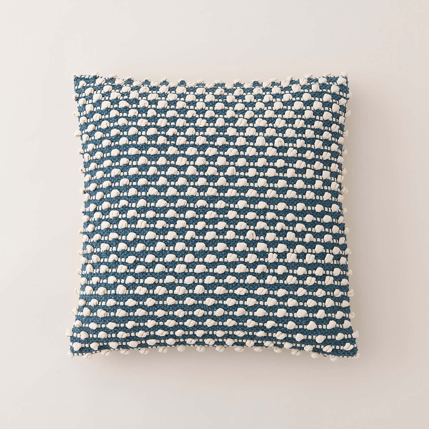 Jersey Bobble Square Cushion
