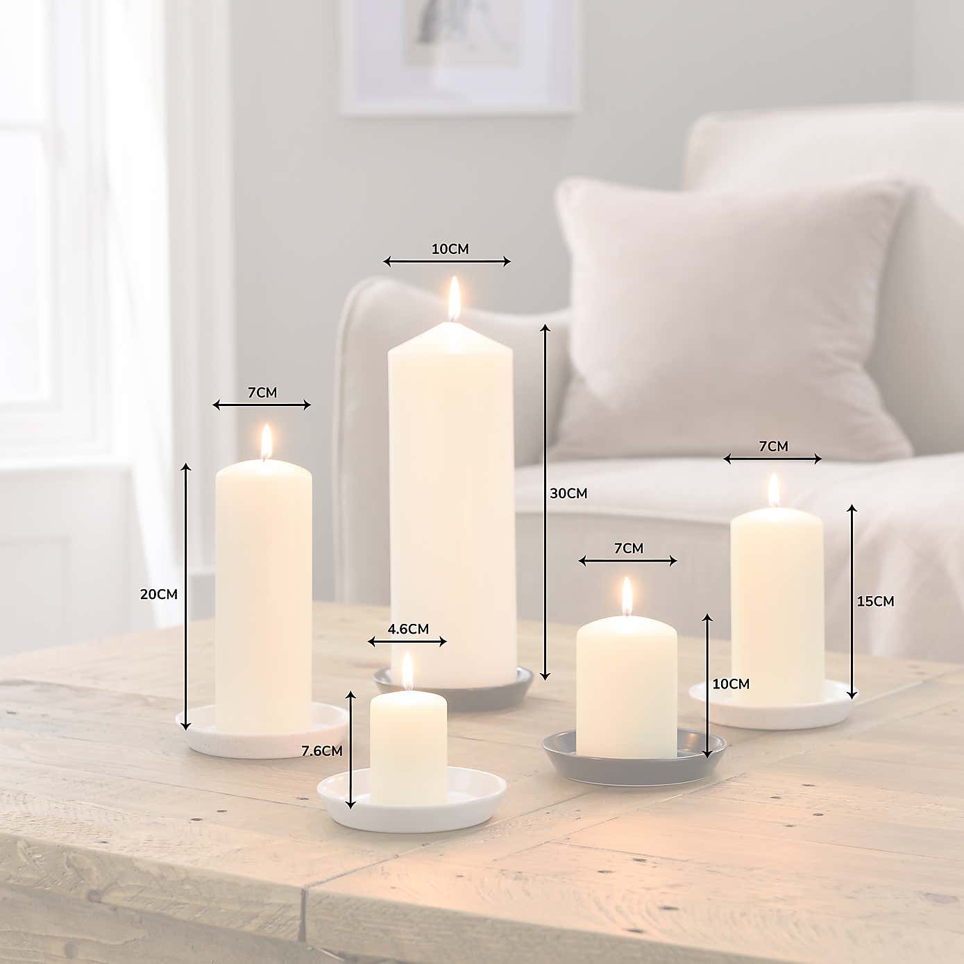 Essentials Pillar Candle