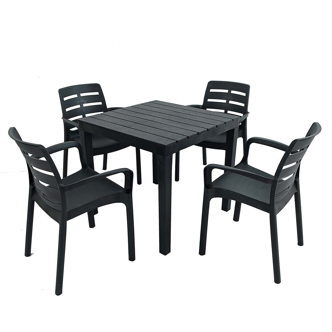 Trabella Roma 4 Seat Dining Set