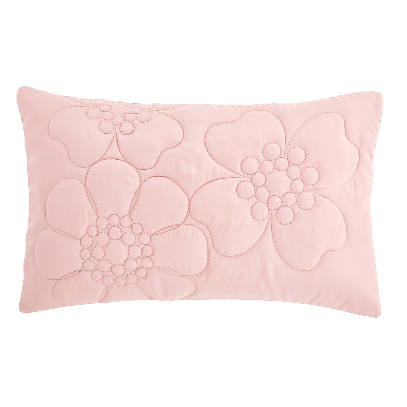 Hansley Floral Quilted Duvet Cover and Pillowcase Set