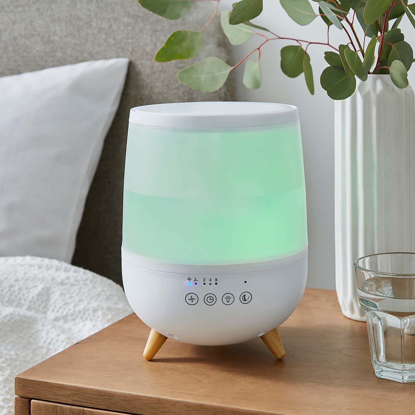 Humidifier Nightlight with Seven Colours