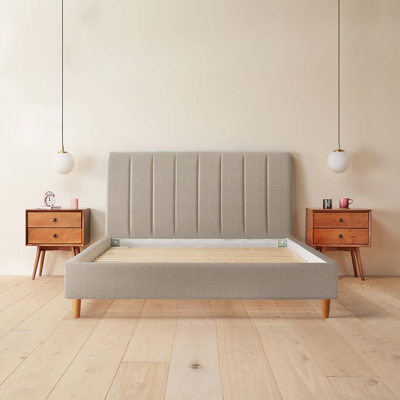 Silentnight Octavia Bed Frame, Woven