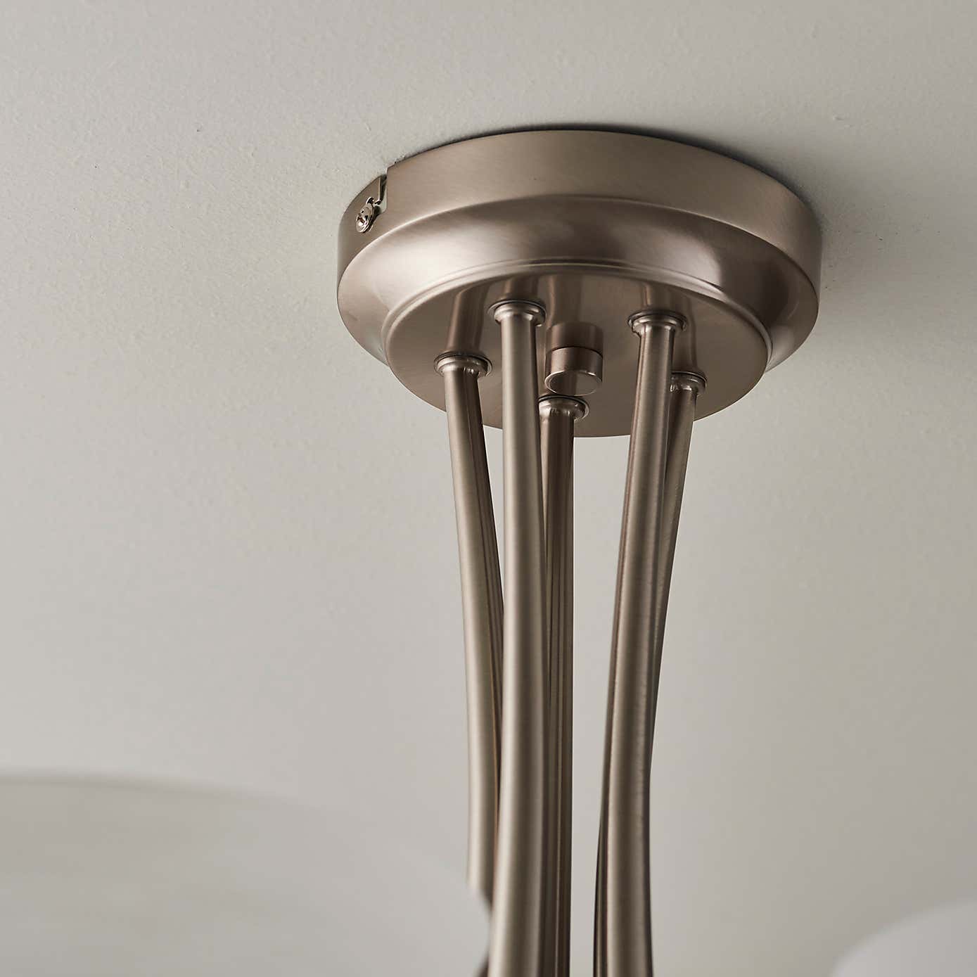 Vogue Cagney 5 Light Semi Flush Ceiling Fitting