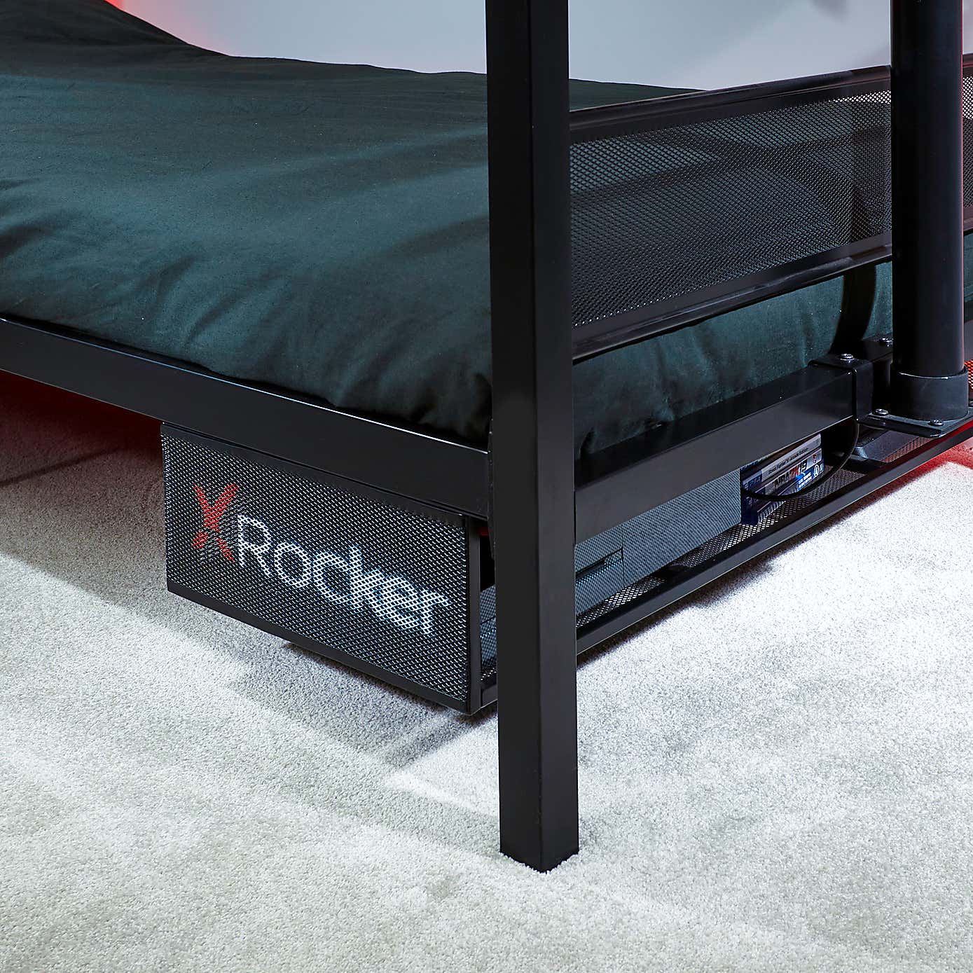 X Rocker Basecamp Gaming Bed with TV VESA Mount