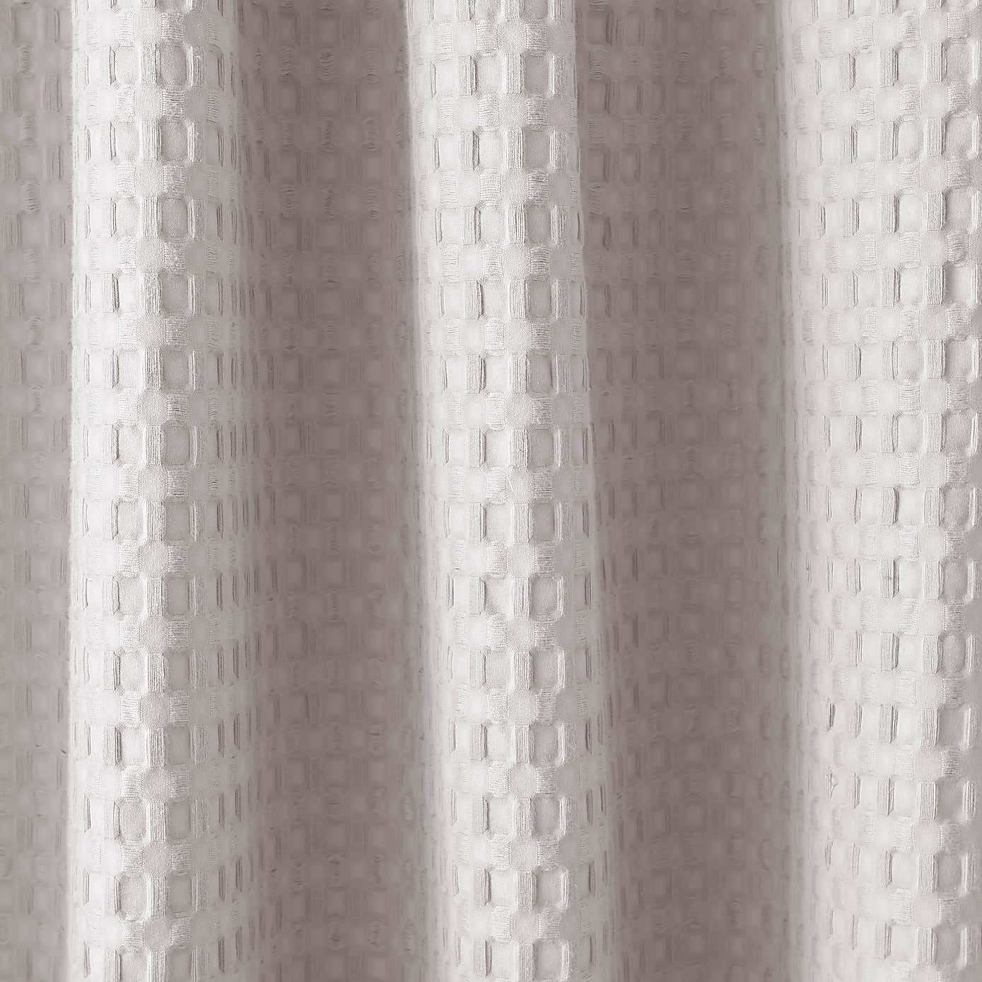 Emerson Waffle Slot Top Curtains