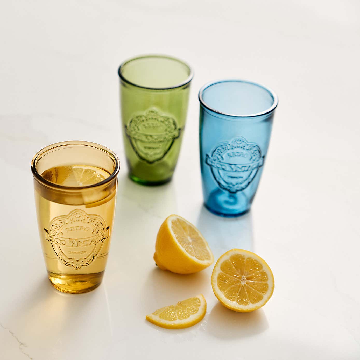 Dexam Set of 4 Sintra Recycled Glass Tumblers