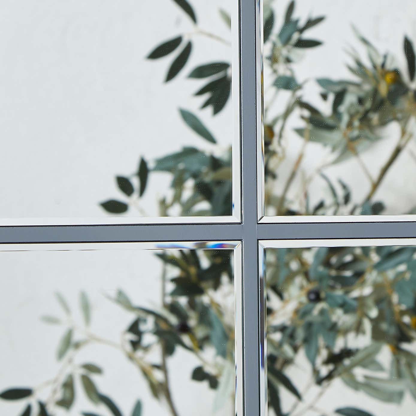 Luxe Window Rectangle Full Length Leaner Mirror