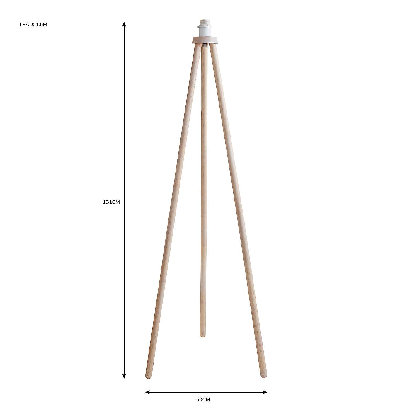 Ambra Tripod Floor Lamp Base