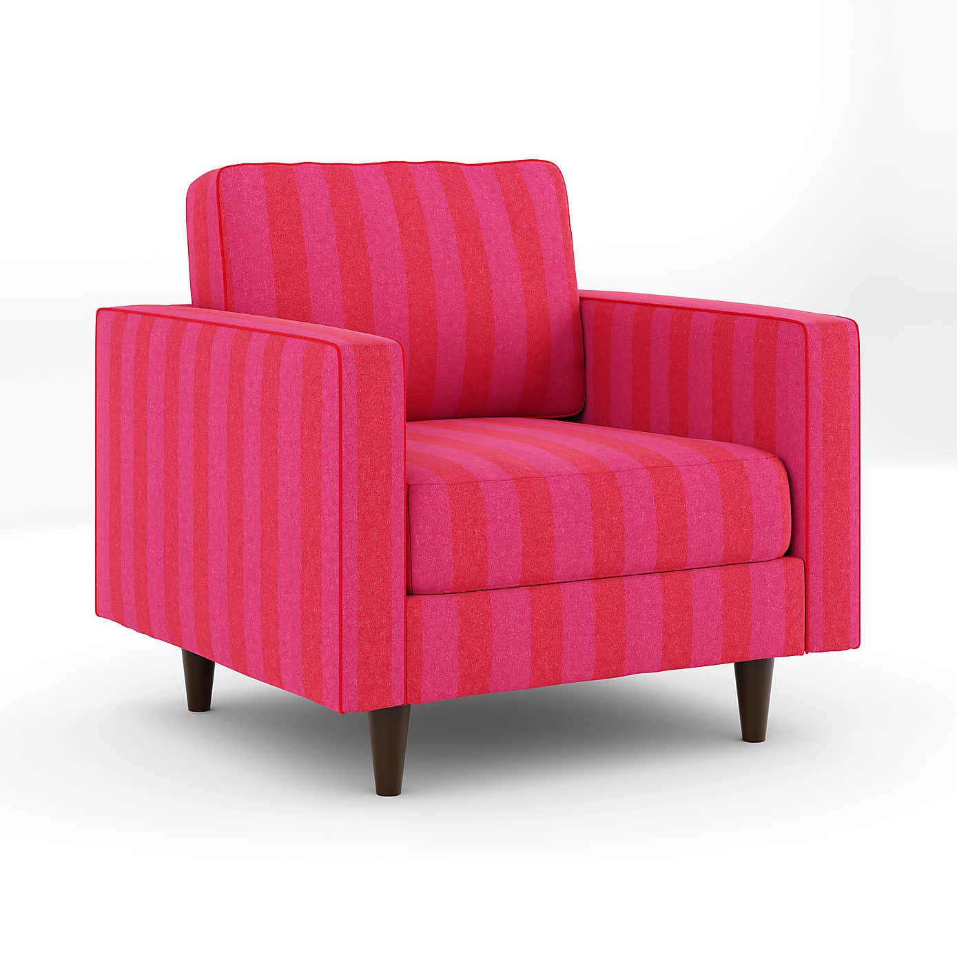 Zoe Elements Two Tone Woven Stripe Armchair