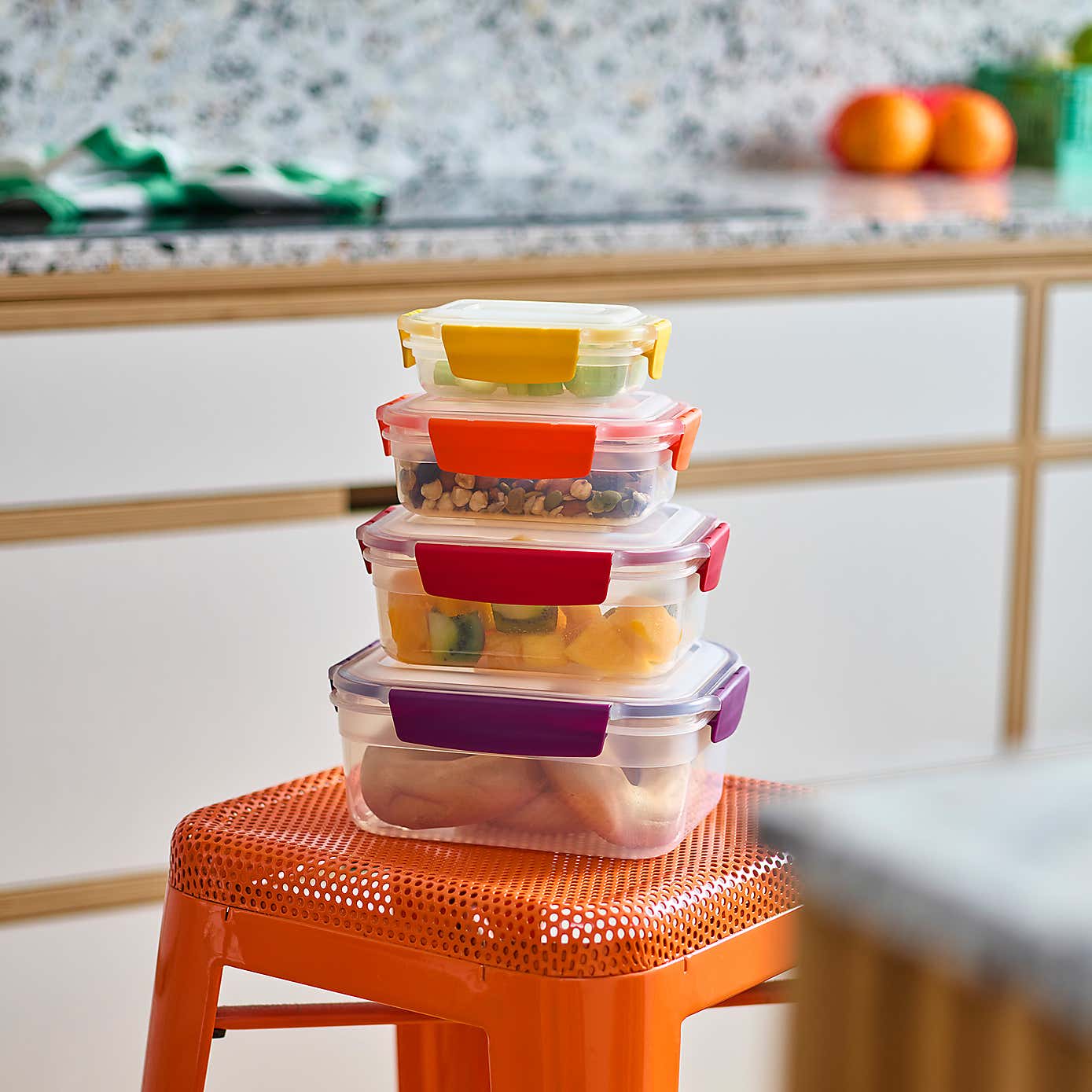 8pc Rectangular and Round Storage Containers