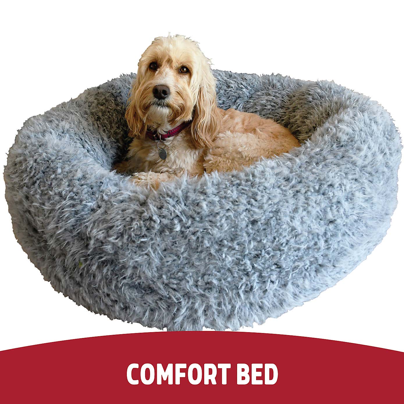 Rosewood Fluff Comfort Pet Bed