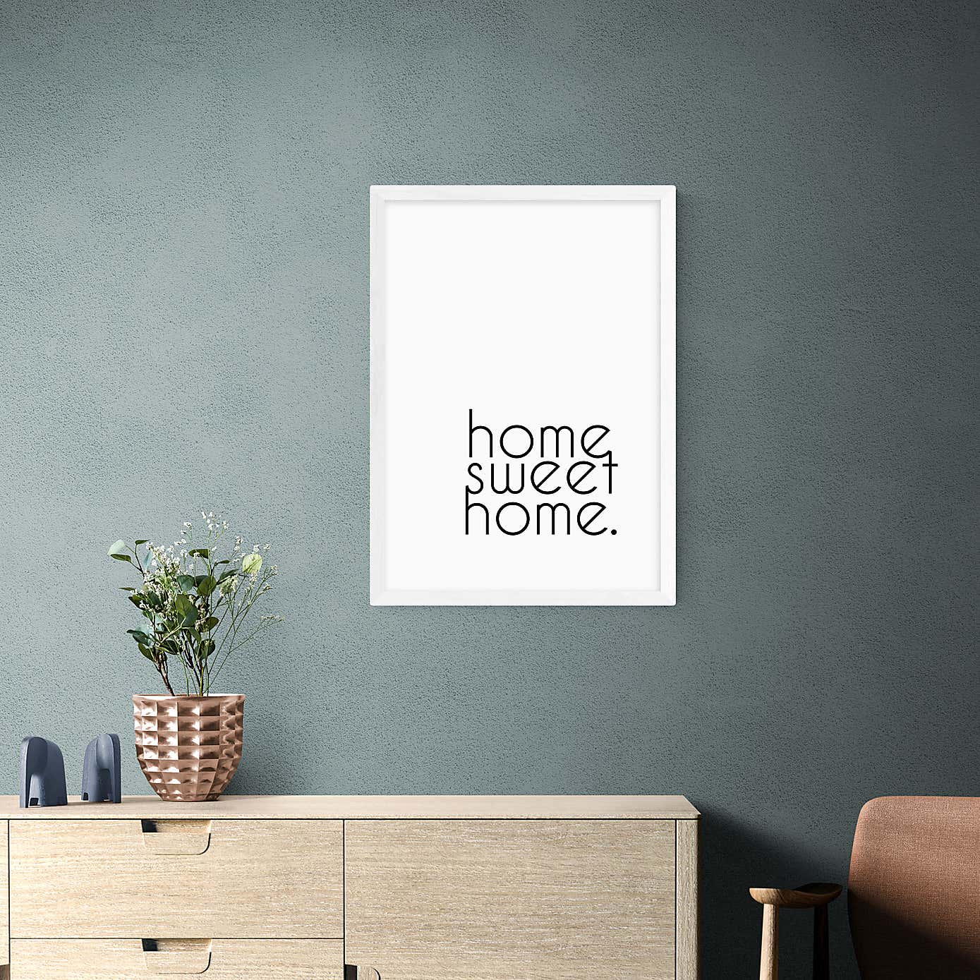 East End Prints Home Sweet Home Framed Print
