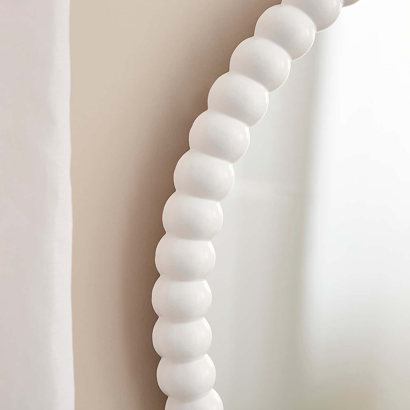 Bobbin Round Wall Mirror