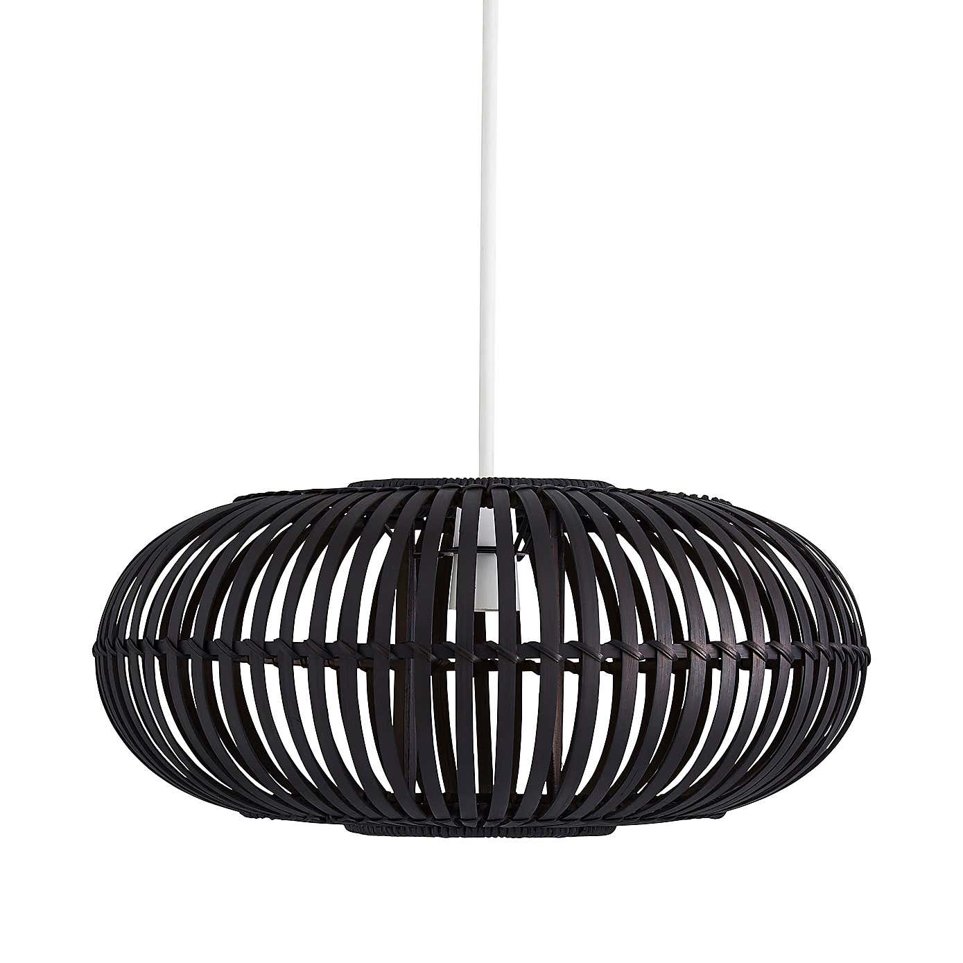 Abrielle Bamboo Easy Fit Pendant Shade