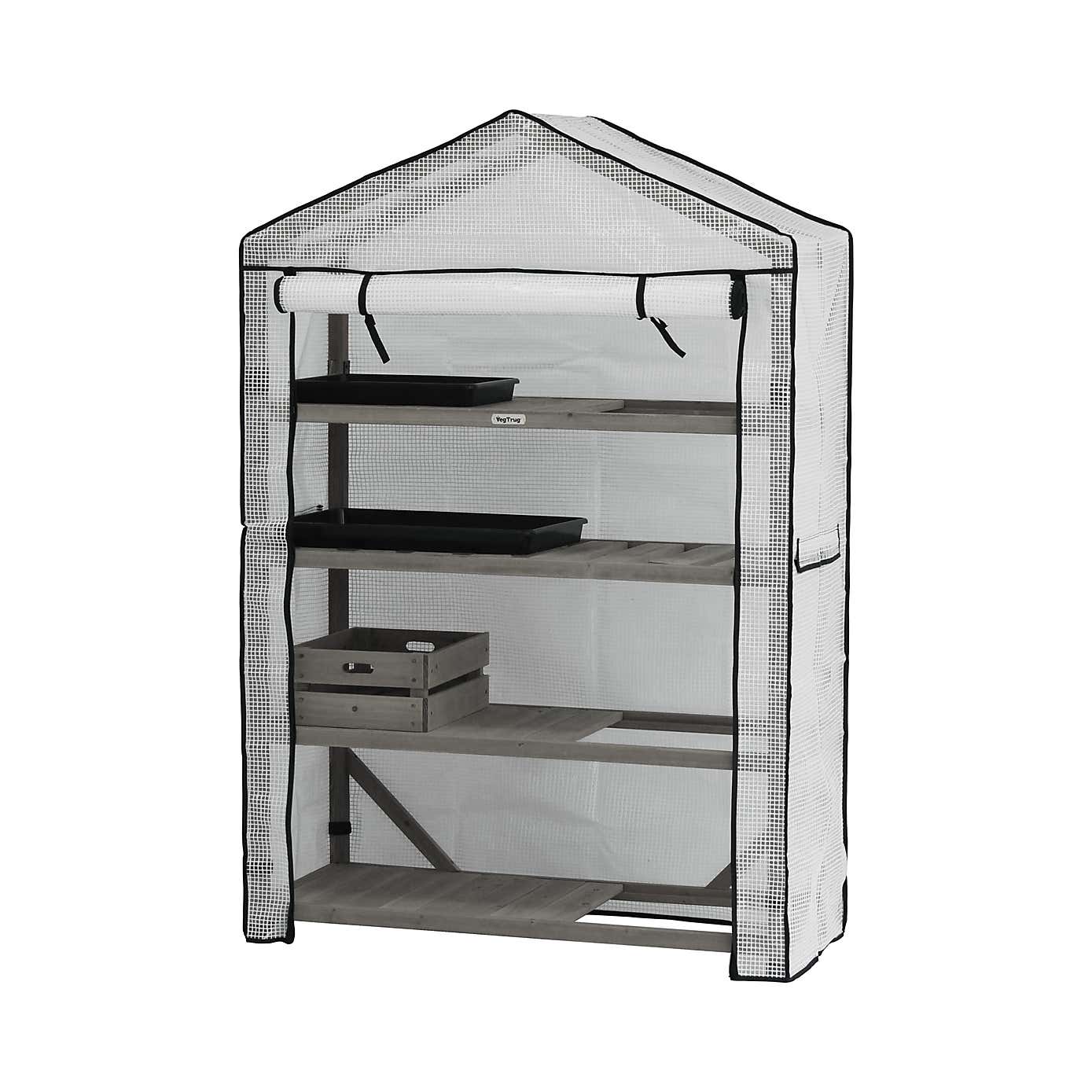 VegTrug Nursery Greenhouse 4 Tier Wide