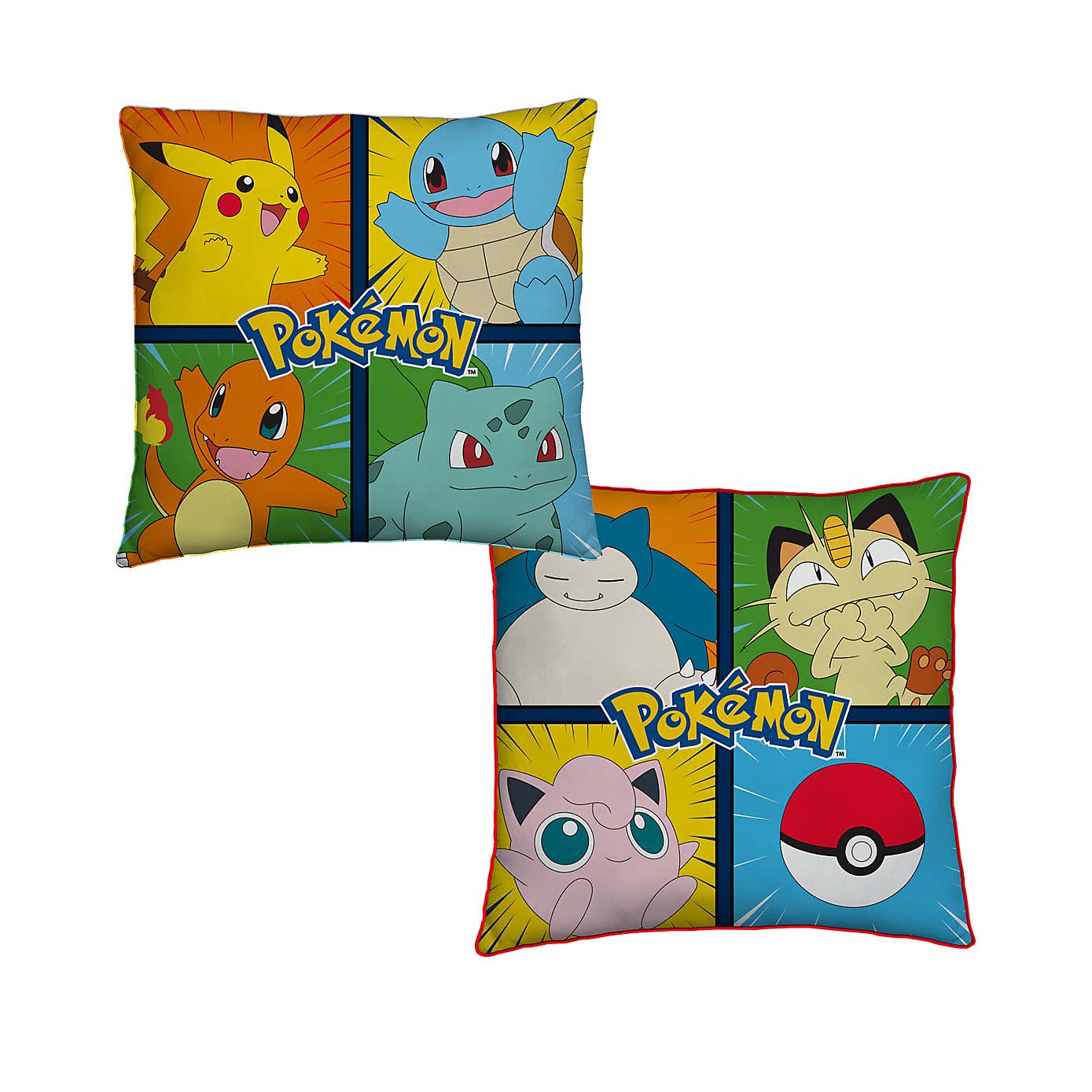 Pokemon Retro Reversible Square Cushion