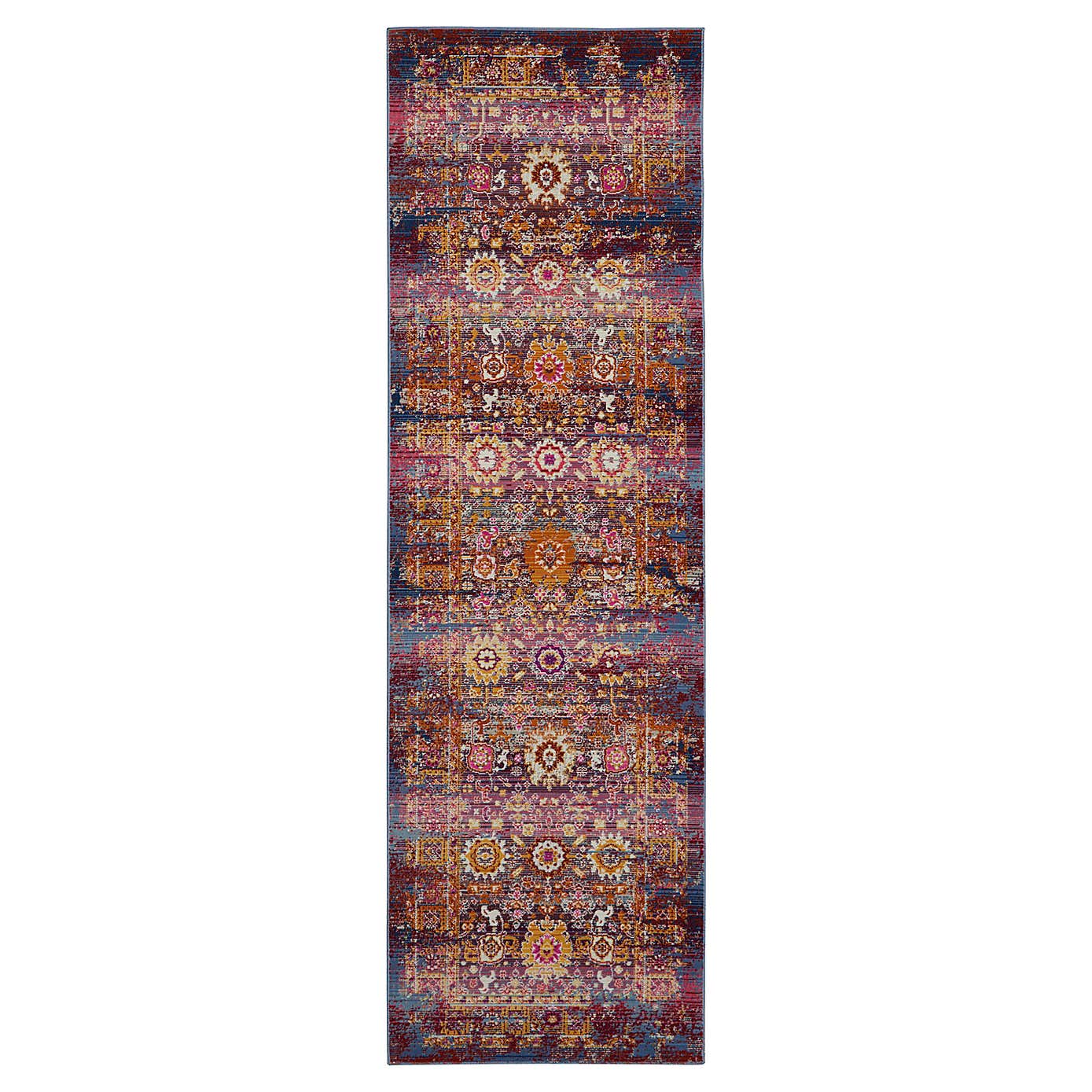 Vintage Kashan 3 Runner