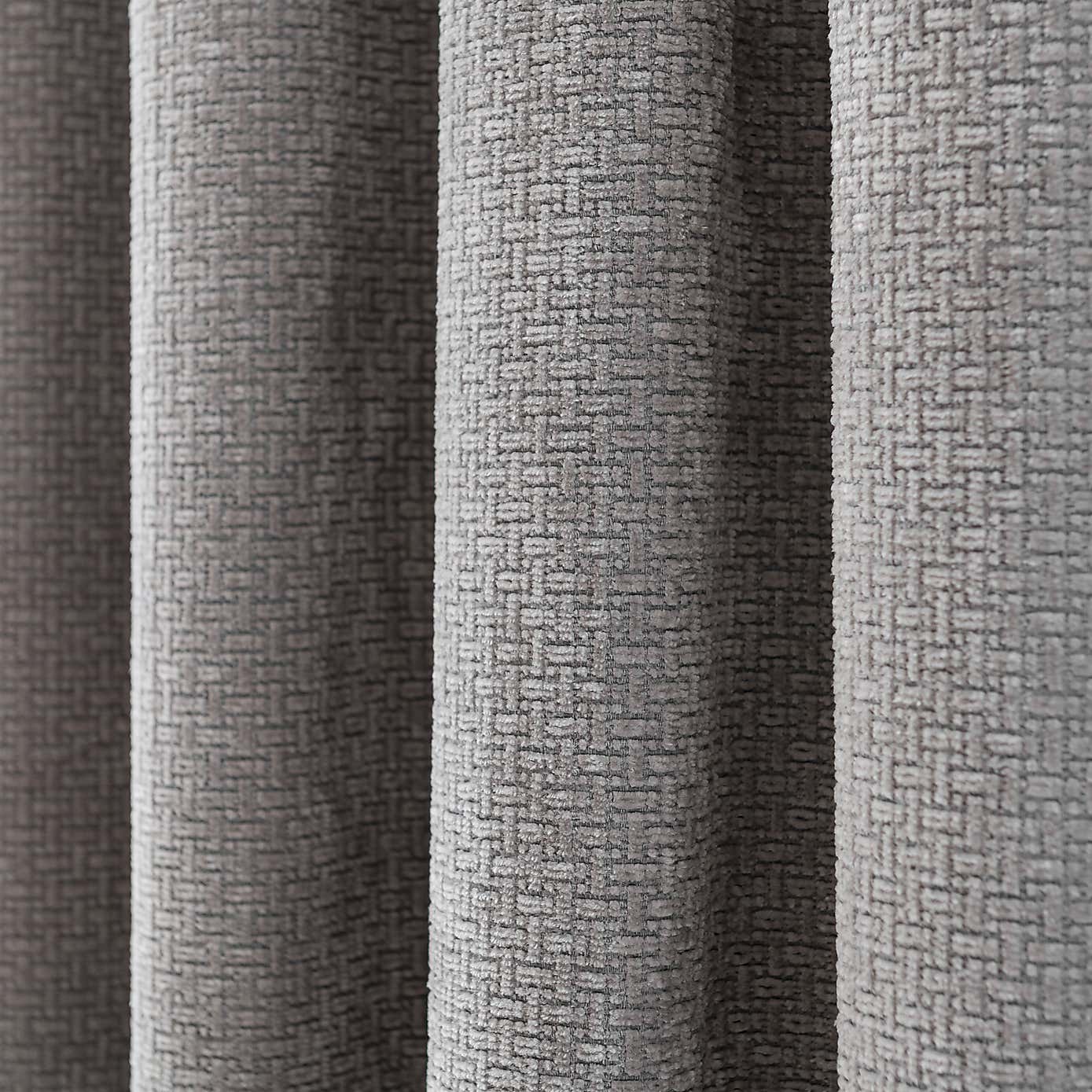 Alayna Chenille Pencil Pleat Curtains