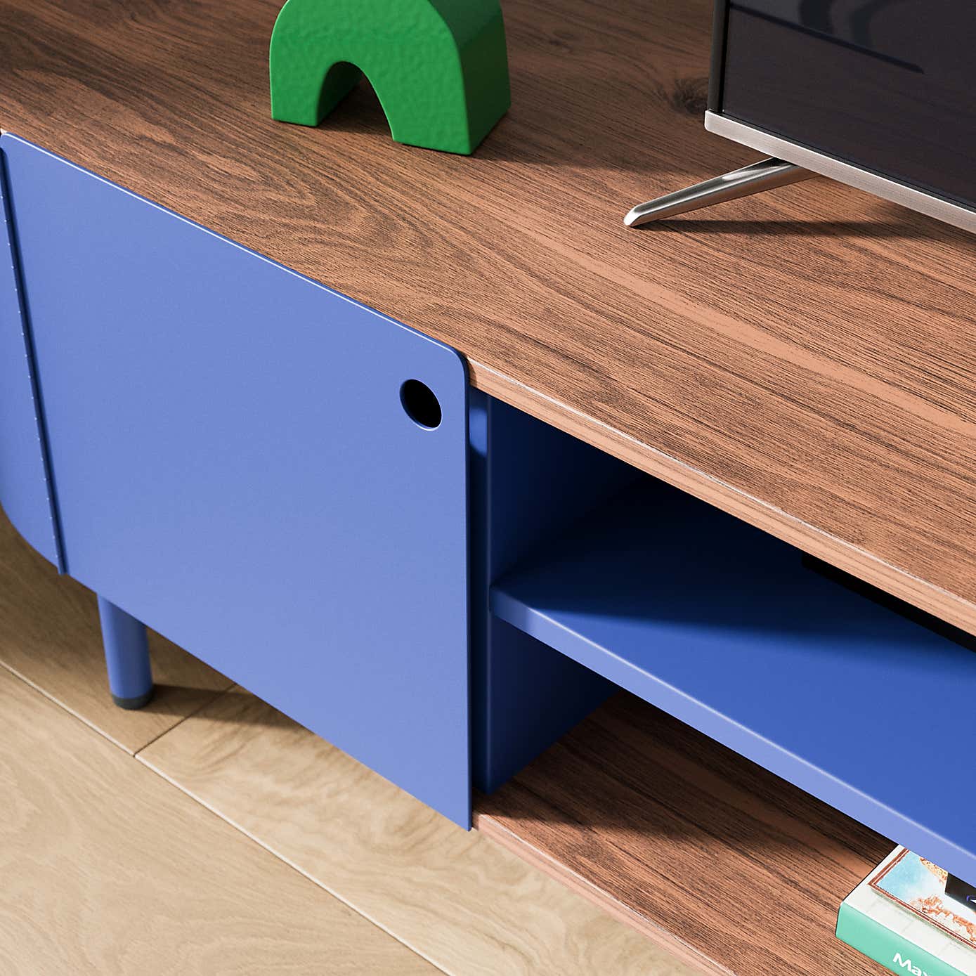 Elements Griffin Extra Wide TV Unit for TVs up to 80"