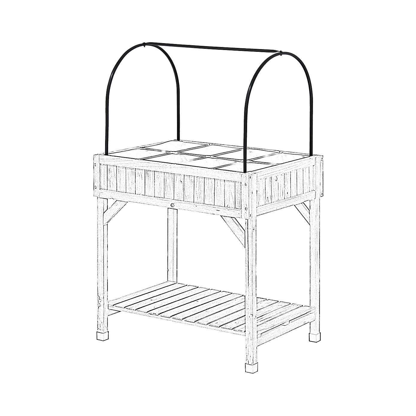 VegTrug Herb Garden Greenhouse Frame