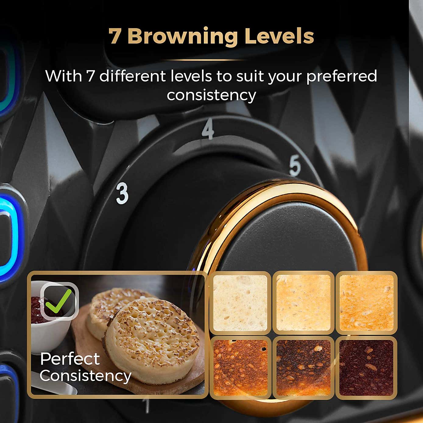 TOWER Empire 4 Slice Toaster