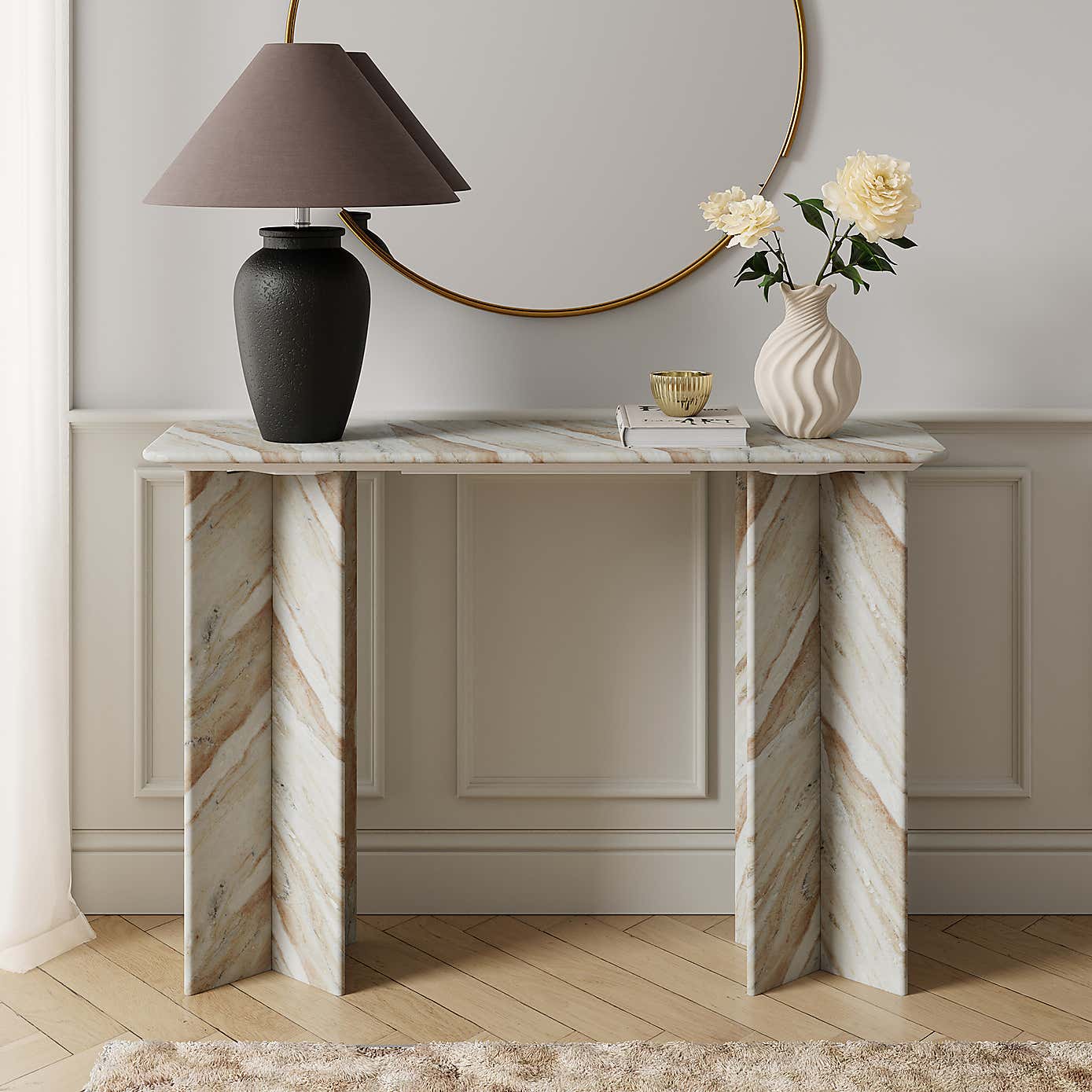 Lana Marble Console Table