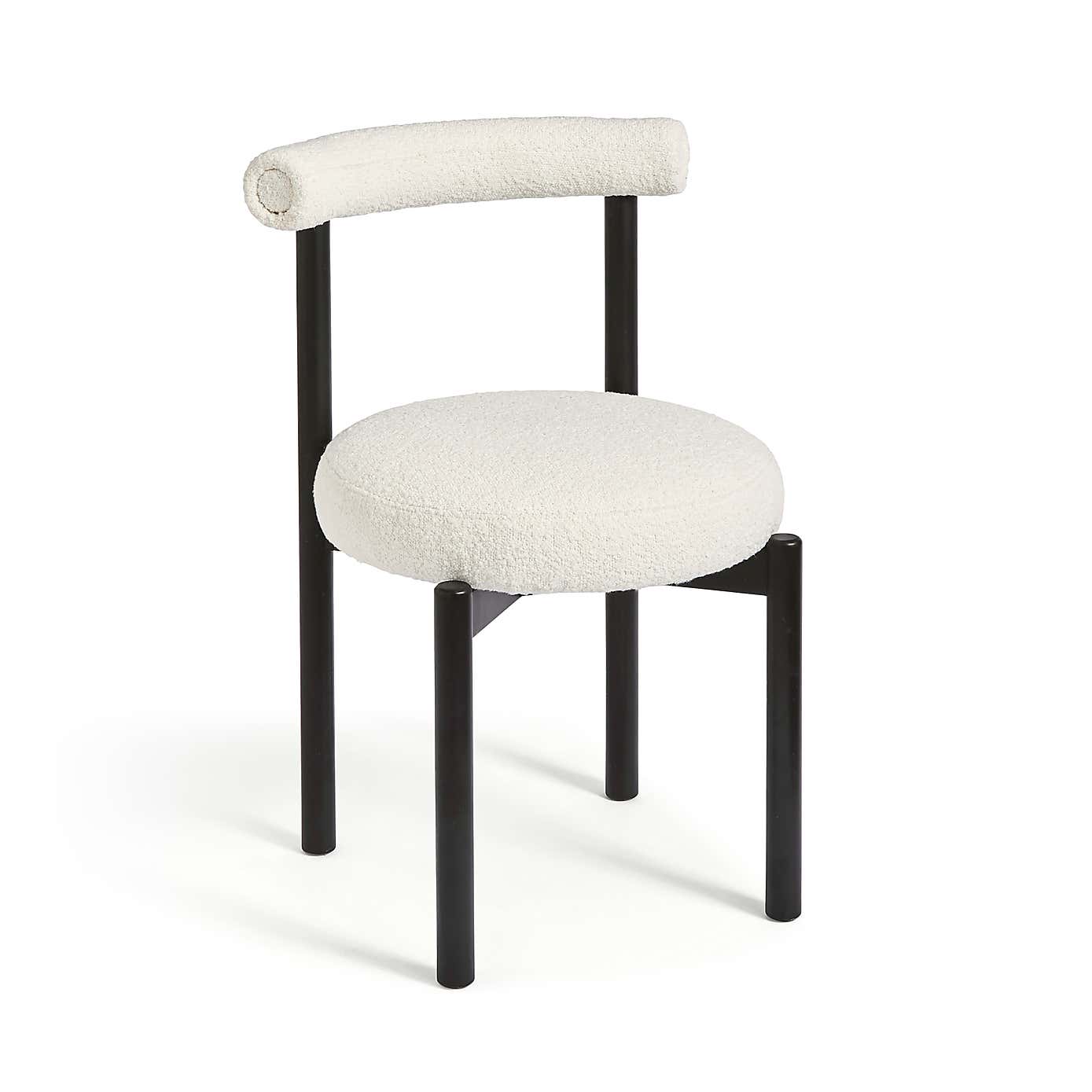 Violeta Dining Chair, Boucle