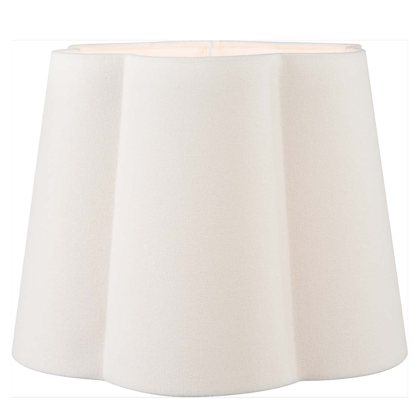 Posy Handloom Tapered Scalloped Lamp Shade