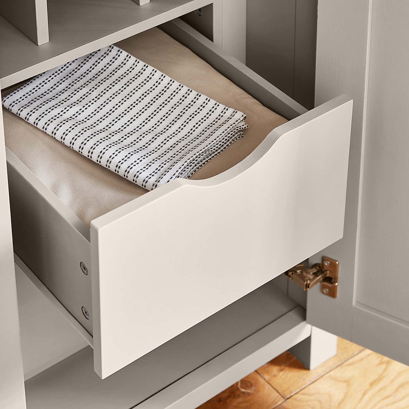 Olney Double Kitchen Larder Unit, Stone