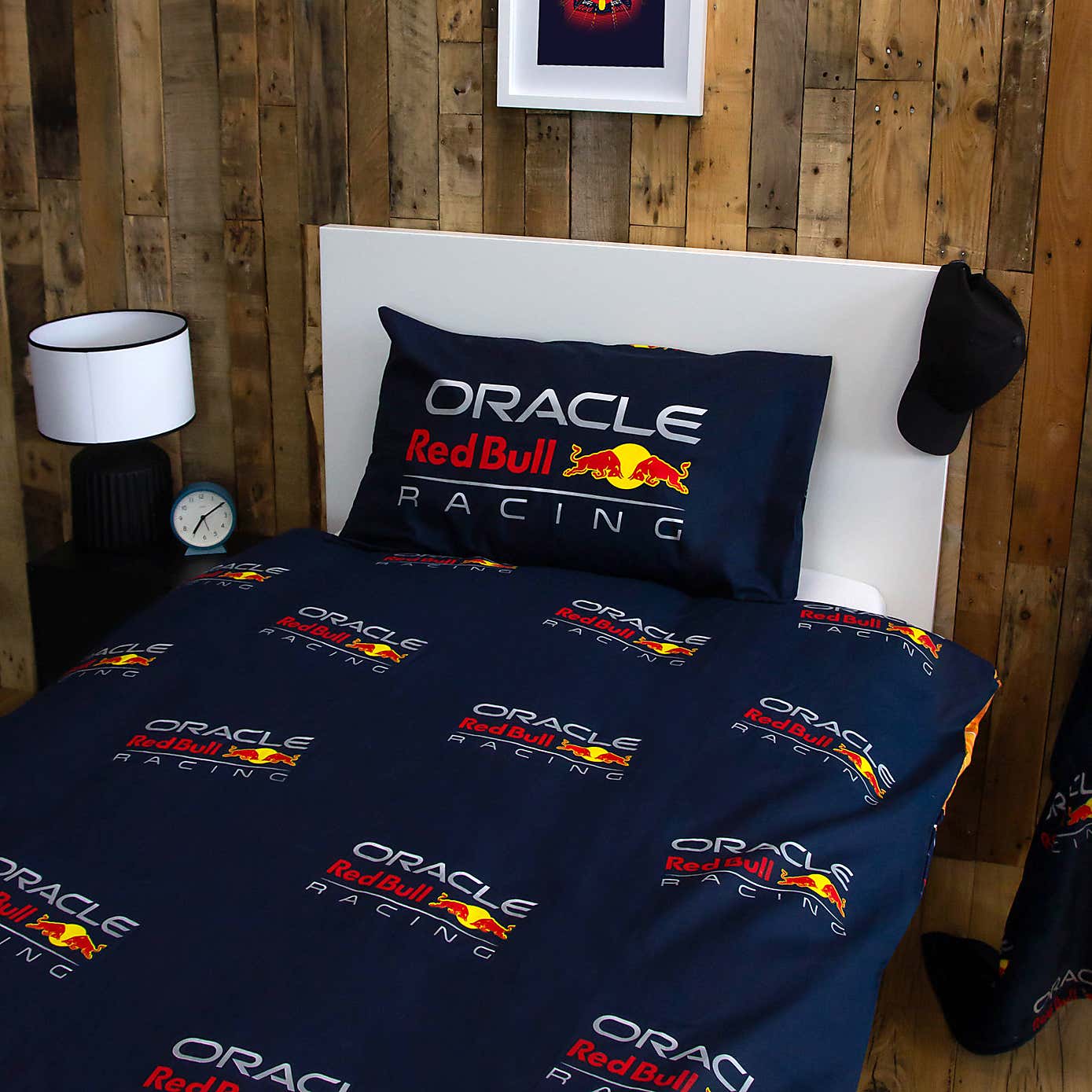 Red Bull Speed Single Duvet Cover and Pillowcase Set