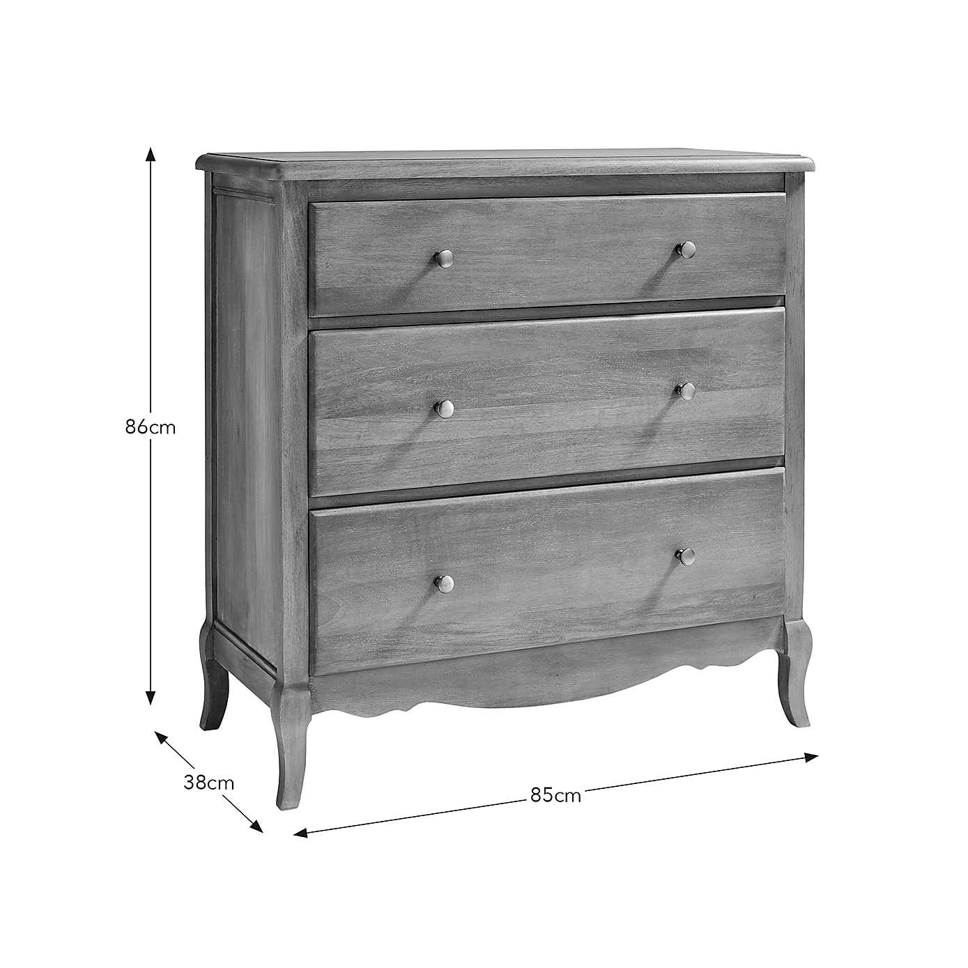 Giselle 3 Drawer Chest