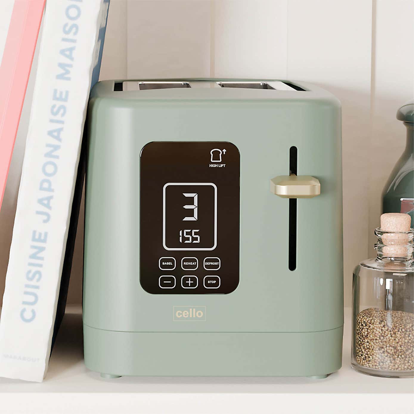 Cello Digital 2 Slice Toaster