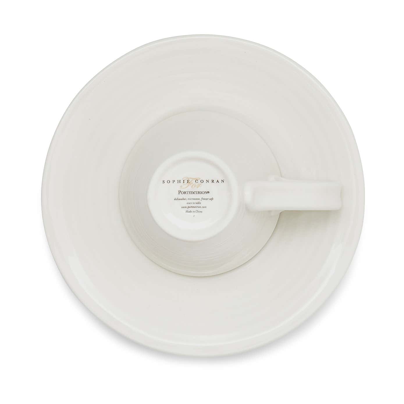 Sophie Conran for Portmeirion Set of 2 Espresso Cups and Saucers