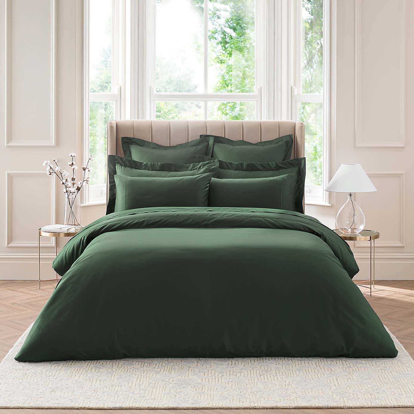Dorma Smooth & Soft 300 Thread Count Cotton Sateen Duvet Cover